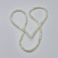 Load image into Gallery viewer, 60 Tulips Hand Carved 7x4mm Mother of Pearl Shell Strand 102113