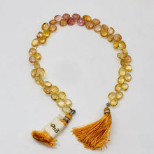 Load image into Gallery viewer, 84cts Natural Imperial Topaz Faceted Bead Strand 110220