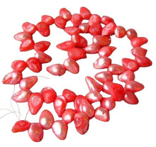 Load image into Gallery viewer, Kiss Me Pink Blister Pearl Pendant Strand 108072