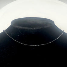 Load image into Gallery viewer, Spinel Stone Faceted Round Strand | 2mm | Black | 330 Bead(s)