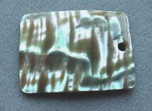 Load image into Gallery viewer, Designer! Natural Multi-Hue Abalone Pendant Bead 4408 - PremiumBead Alternate Image 2