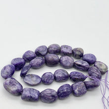 Load image into Gallery viewer, Rare Deep Purple Charoite Nugget Bead Strand - 78 grams 110258J - PremiumBead Alternate Image 3