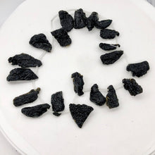 Load image into Gallery viewer, Tektite Natural Pendant Bead Strand 40x18x10 to 35x10x8mm | 20 Beads |