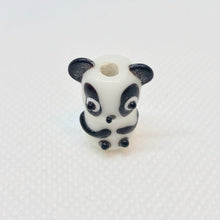 Load image into Gallery viewer, 4 Hand Made Lampwork Panda Bear Beads - PremiumBead Alternate Image 2