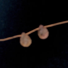 Load image into Gallery viewer, Imperial Topaz 2.45tcw Briolette | 7x4mm | Pink Orange | 2 Beads |