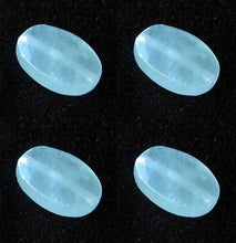 Load image into Gallery viewer, Premium Aquamarine Oval Pendant Bead 16 inch Strand 108057 - PremiumBead Alternate Image 3