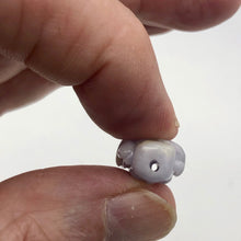 Load image into Gallery viewer, 25cts Hand Carved Buddha Lavender Jade Pendant Bead | 21x14x9mm | Lavender - PremiumBead Alternate Image 8