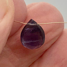 Load image into Gallery viewer, 2.6cts Indigo Iolite Faceted Teardrop Bead | 11x8mm |