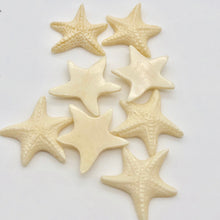 Load image into Gallery viewer, Starfish Carved Waterbuffalo Bone 27x24x5mm Bead 10646 | 27x24x5mm | Bone - PremiumBead Alternate Image 3