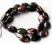 Load image into Gallery viewer, 4 Peach Blossom Jasper Flat Oval Beads 008271 - PremiumBead Alternate Image 3
