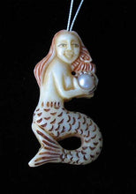 Load image into Gallery viewer, Splash Carved Mermaid W/ Pearl Centerpiece Bead 10404C - PremiumBead Alternate Image 2