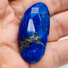 Load image into Gallery viewer, Lapis, Designer Cut 119ct Pendant Bead | 44x21x15mm | Blue | 1 Bead |