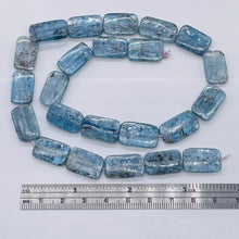 Load image into Gallery viewer, Shimmering! Blue Kyanite Rectangle Beads 10653HS