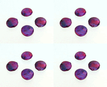 Load image into Gallery viewer, 4 Magenta Madness Freshwater Coin Pearls 7276 - PremiumBead Alternate Image 2