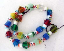 Load image into Gallery viewer, Hand Made Glass Lampwork People 23x25x12mm Bead Strand 107593 - PremiumBead Primary Image 1
