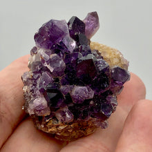 Load image into Gallery viewer, Amethyst Display Specimen - Geode Side | 2x1.75x1.5" |