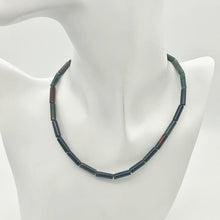 Load image into Gallery viewer, Divine Bloodstone Agate Tube Bead Strand 109547 - PremiumBead Alternate Image 3