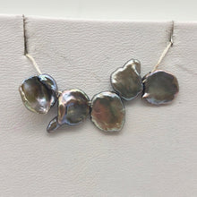 Load image into Gallery viewer, 10 Designer Platinum Rose petal Keishi FW Pearls 9050 - PremiumBead Alternate Image 7