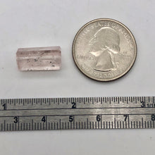 Load image into Gallery viewer, 9.4cts Morganite Pink Beryl Hexagon Cylinder Bead | 16x7mm | 1 Bead | 3863N - PremiumBead Alternate Image 6