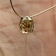 Load image into Gallery viewer, 0.27cts Natural Champagne Diamond Briolette Bead 6569XN