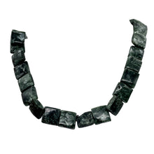 Load image into Gallery viewer, Siberia Russian Seraphinite 13x13mm Square Bead Strand 109576