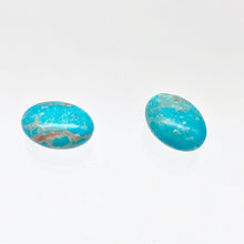 Load image into Gallery viewer, Two Sky Blue 16x12x8mm Skipping Stone Beads - PremiumBead Alternate Image 6