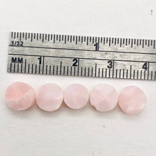 Load image into Gallery viewer, Delish Pink Peruvian Opal Faceted Coin Bead Strand 107575 - PremiumBead Alternate Image 10
