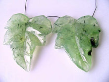 Load image into Gallery viewer, One Bead of Druzy Green Prehnite Leaf Briolette 9885E - PremiumBead Alternate Image 2