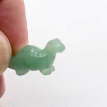 Load image into Gallery viewer, Dinosaur 2 Carved Aventurine Diplodocus Beads | 25x11.5x7.5mm | Green - PremiumBead Alternate Image 8