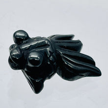 Load image into Gallery viewer, Wondrous 2 Carved Hematite Gold Fish Beads
