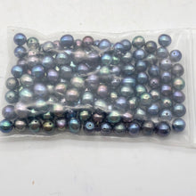 Load image into Gallery viewer, Perfect Peacock Oval FW Pearls | 6.5x5.5-6x5mm | Peacock | Oval | 20 pearls | - PremiumBead Alternate Image 8