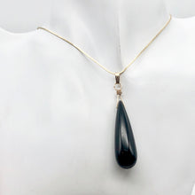 Load image into Gallery viewer, Hot! Black Onyx 14K Gold Filled Pendant | 2 1/4" Long |
