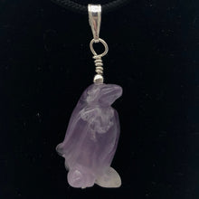 Load image into Gallery viewer, Darling! Amethyst Penguin Silver Silver Pendant 509273AMS - PremiumBead Alternate Image 2