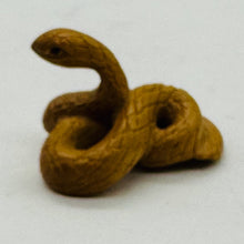 Load image into Gallery viewer, Year of the Snake 2025 Striking Netsuke Pendant Bead
