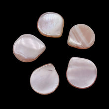 Load image into Gallery viewer, Premium Mother of Pearl Shell Beads | 18x15.5mm | Pink | Briolette | 5 Beads |

