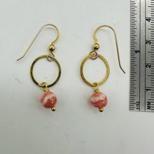 Load image into Gallery viewer, Natural AAA Rhodocrosite and 14Kgf Earrings 308672
