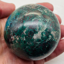 Load image into Gallery viewer, Chrysocolla 500g Sphere | 2 3/4&quot; | Green Blue White | 1 Collector&#39;s Item |
