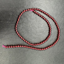 Load image into Gallery viewer, Champagne Garnet AAA Round Bead Strand | 4mm | Red | 100 Beads |
