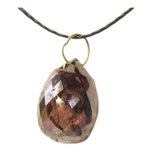 Load image into Gallery viewer, 1 Chocolate Diamond 2.05cts Briolette 18K Pendant 10370E
