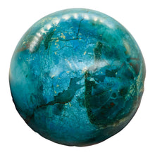 Load image into Gallery viewer, Chrysocolla Crystal 358g Sphere | 2 1/2&quot; | Blue Dark Green | 1 Collector&#39;s Item|
