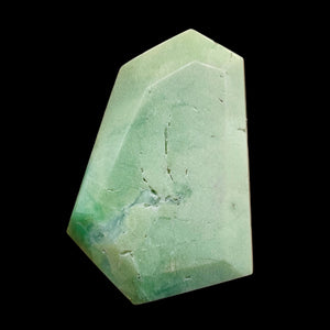 Chrysoprase 21g Freeform Pendant Bead | 48x32x10mm | Green | 1 Pendant Bead |