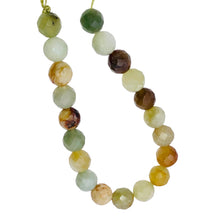 Load image into Gallery viewer, Mystical Fall Jade 10mm Faceted 20 Bead Half-Strand
