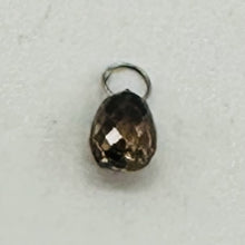 Load image into Gallery viewer, 0.53cts Champagne Diamond Brio &amp; 18K White Pendant 9817F
