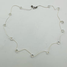 Load image into Gallery viewer, Unique Roundel Quartz Floating Necklace 7194
