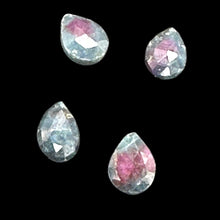 Load image into Gallery viewer, Ruby Zoisite Exquisite Flat Pear Briolette Bead | 9x6x3mm | Green, Red | 1 Bead|
