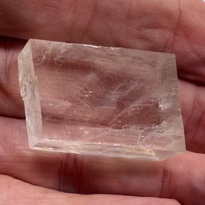 Optical Calcite / Iceland Spar 21g Rectangular Prism | 35x24x12mm | Clear |