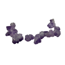 Load image into Gallery viewer, Amethyst Natural Crystals 8&quot; Strand | 29x27x15 to 18x17x12mm | Purple| 14 Beads|
