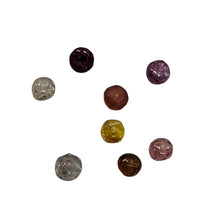 Load image into Gallery viewer, Fancy Natural Sapphire Faceted Bead Parcel | Pink | 4x2.5mm | 8 Beads|
