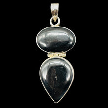 Load image into Gallery viewer, Unique Natural Onyx &amp; Sterling Silver Pendant 4220
