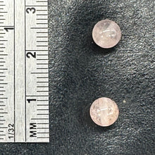 Load image into Gallery viewer, Morganite AAA Round Beads | 6mm | Pink | 2 Beads |
